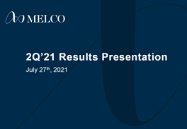 2Q’21 Results Presentation