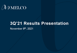 3Q’21 Results Presentation